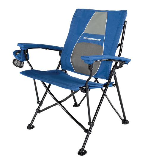 Outdoor Folding Camping Chair with Back Support Storage Bag
