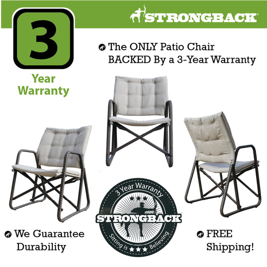 The Most Comfortable Outdoor Chairs by STRONGBACK – Strongbackchair